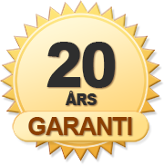 20 års Garanti